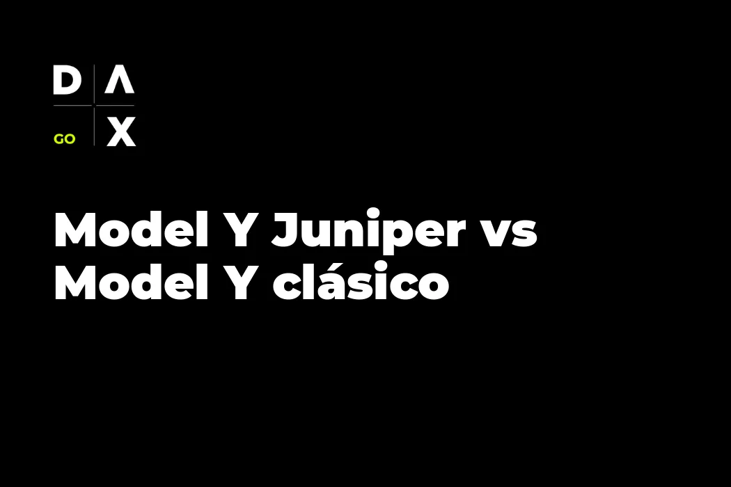 Comparativa frontal entre el Tesla Model Y Juniper y el Model Y de generación anterior, aparcados en carretera española
