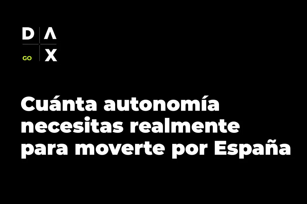 ¿Cuánta autonomía necesitas realmente en un coche eléctrico en España?