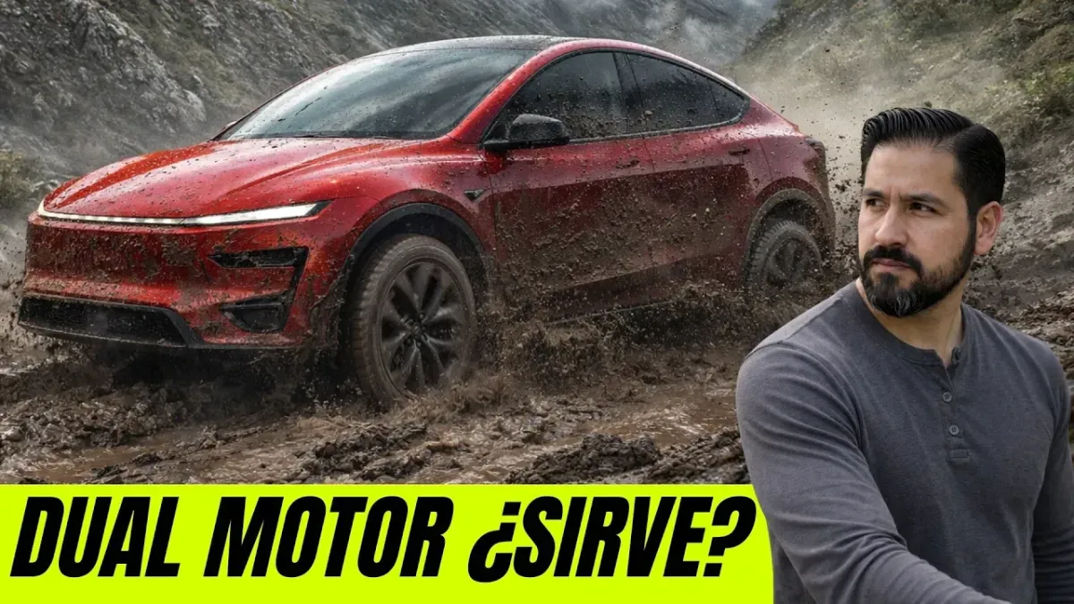 Tesla Dual Motor y sus modos de tracción bajo la lluvia