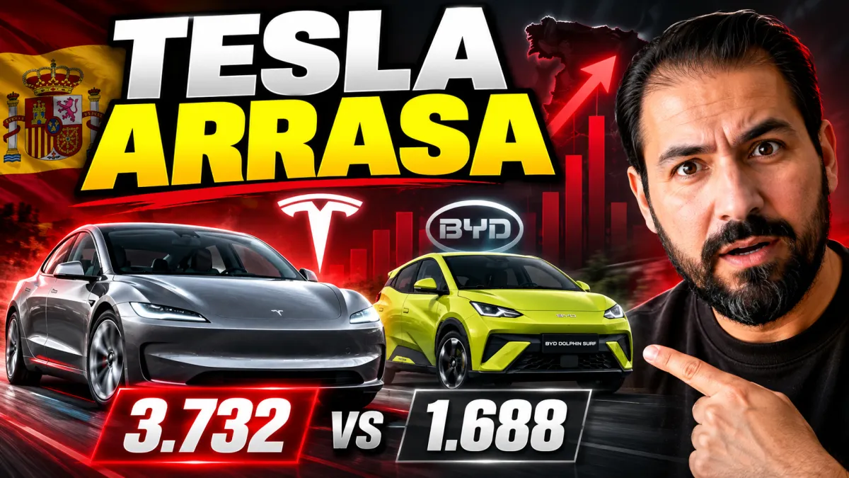 Tesla arrasa en España: ventas de coches eléctricos en septiembre 2026