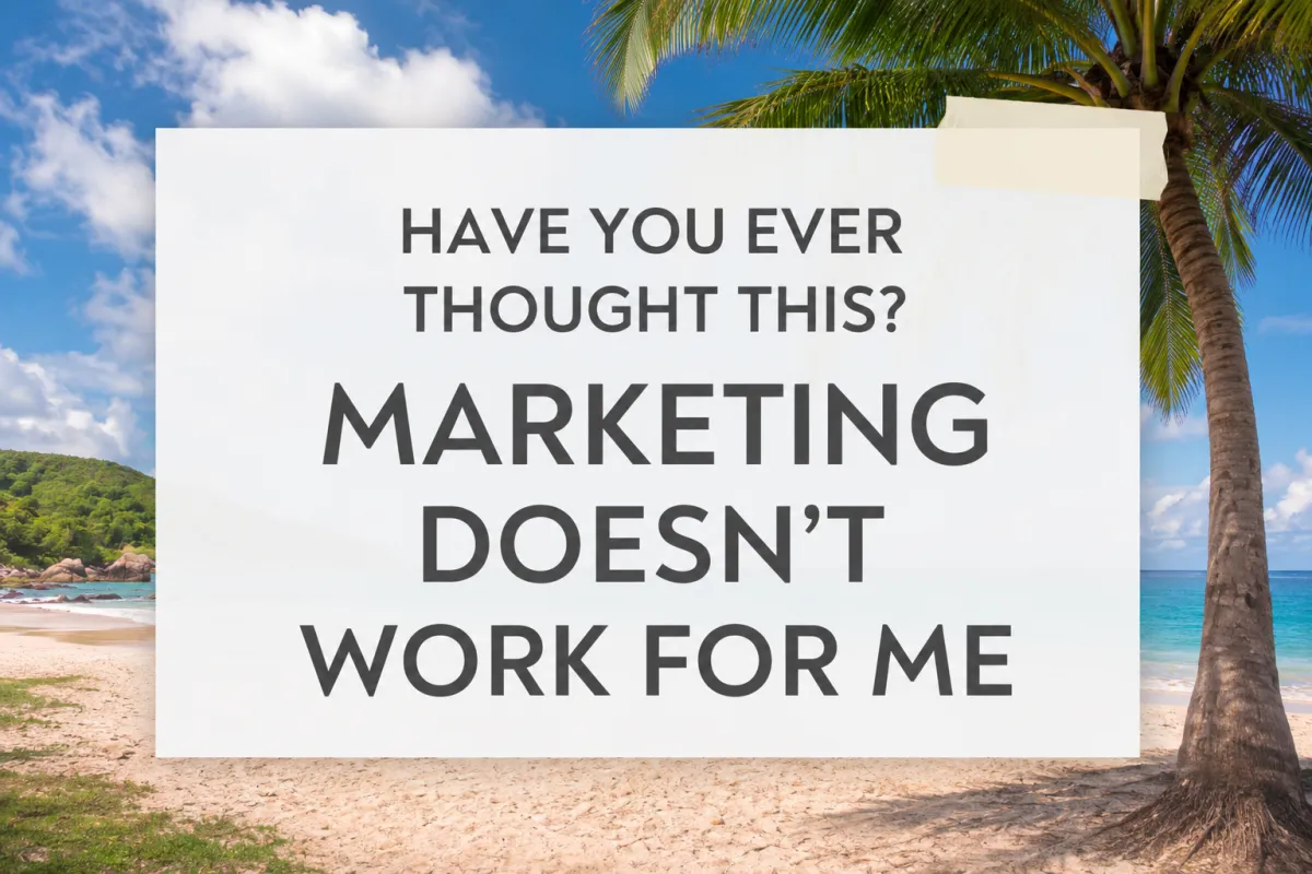 Marketing Doesnt Work For Me. Cover Image