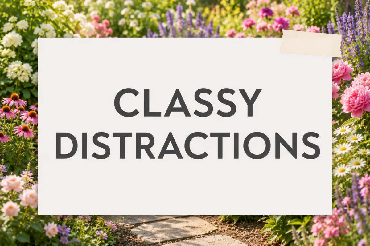 Classy Distractions