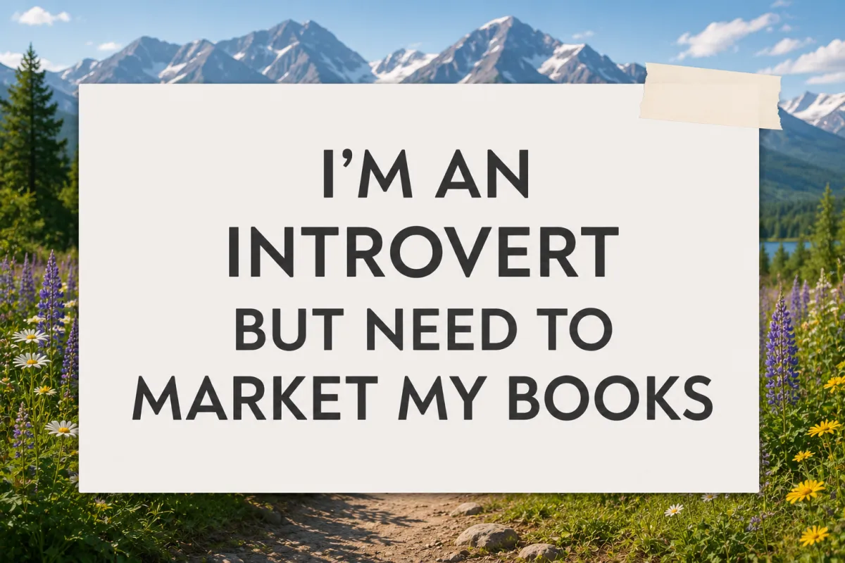 I'm An Introvert But Need To Market My Books