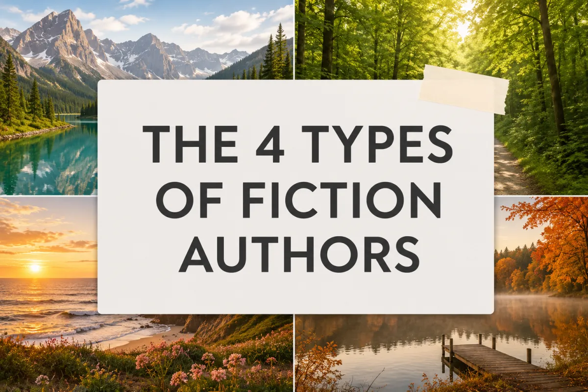 The 4 Types of Fiction Authors