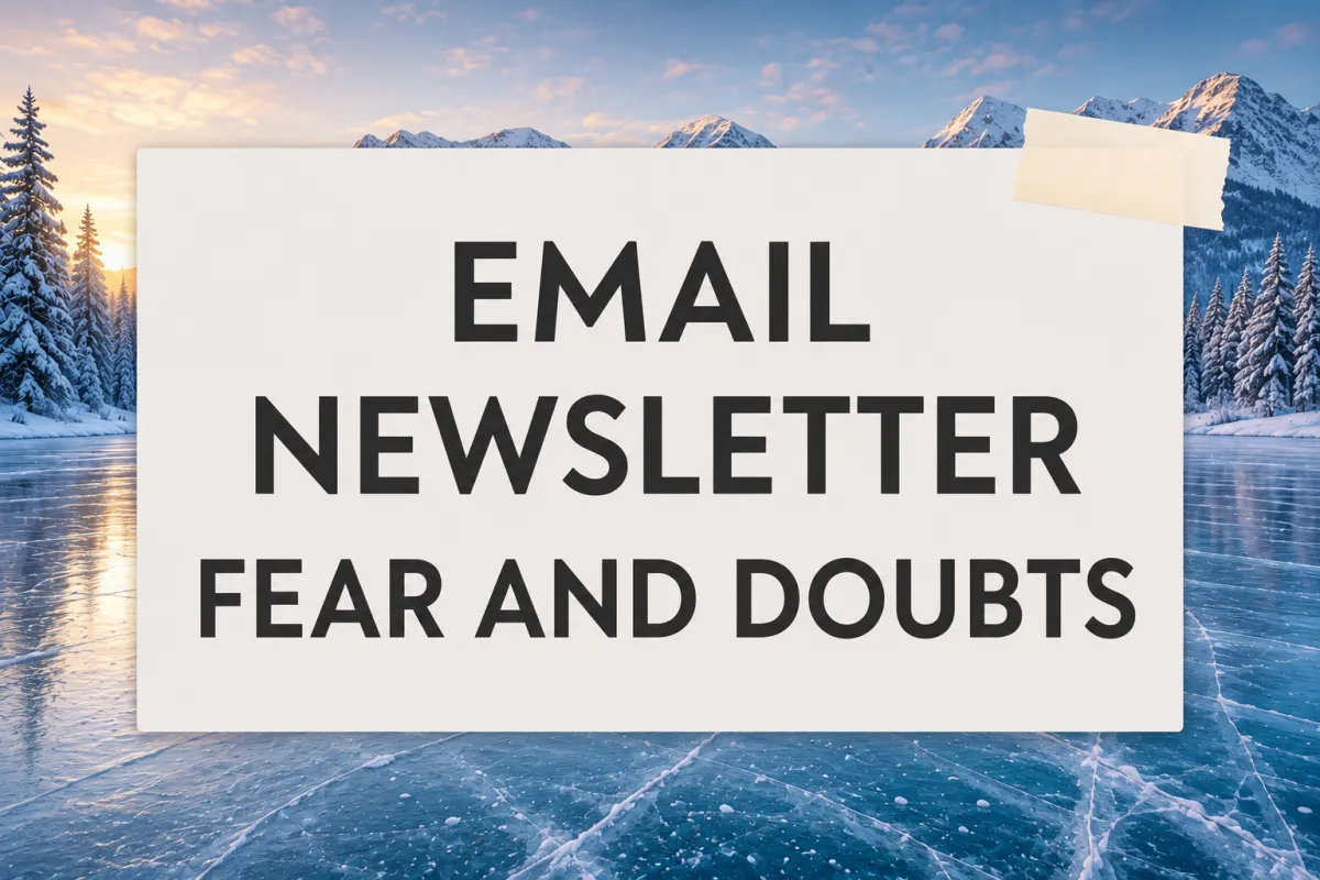Email Newsletter Fear & Doubts