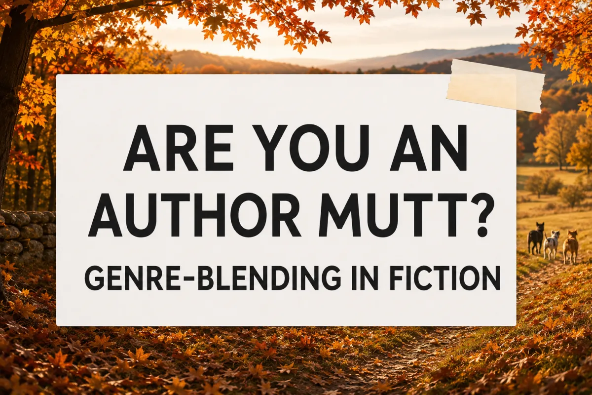 Are You an Author Mutt? Genre-Blending in Fiction
