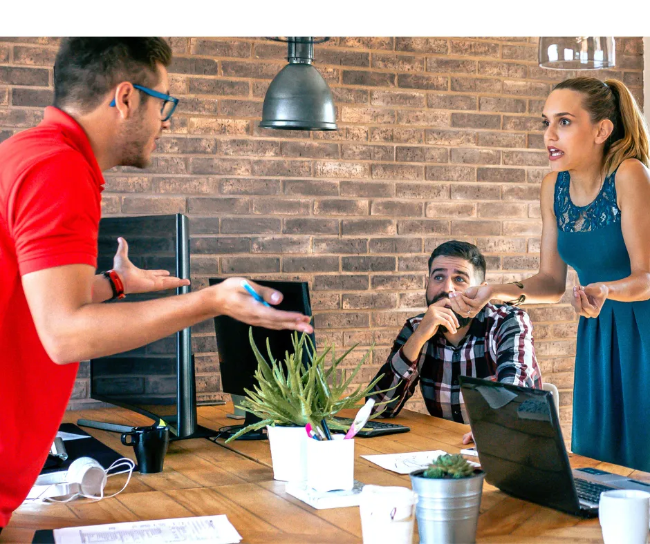 How Arguing Becomes a Survival Skill for Insecure Employees