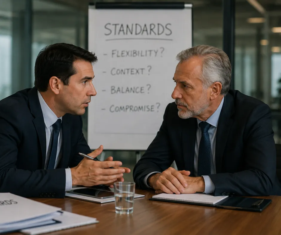 When Leaders Negotiate Standards Instead of Enforcing Them