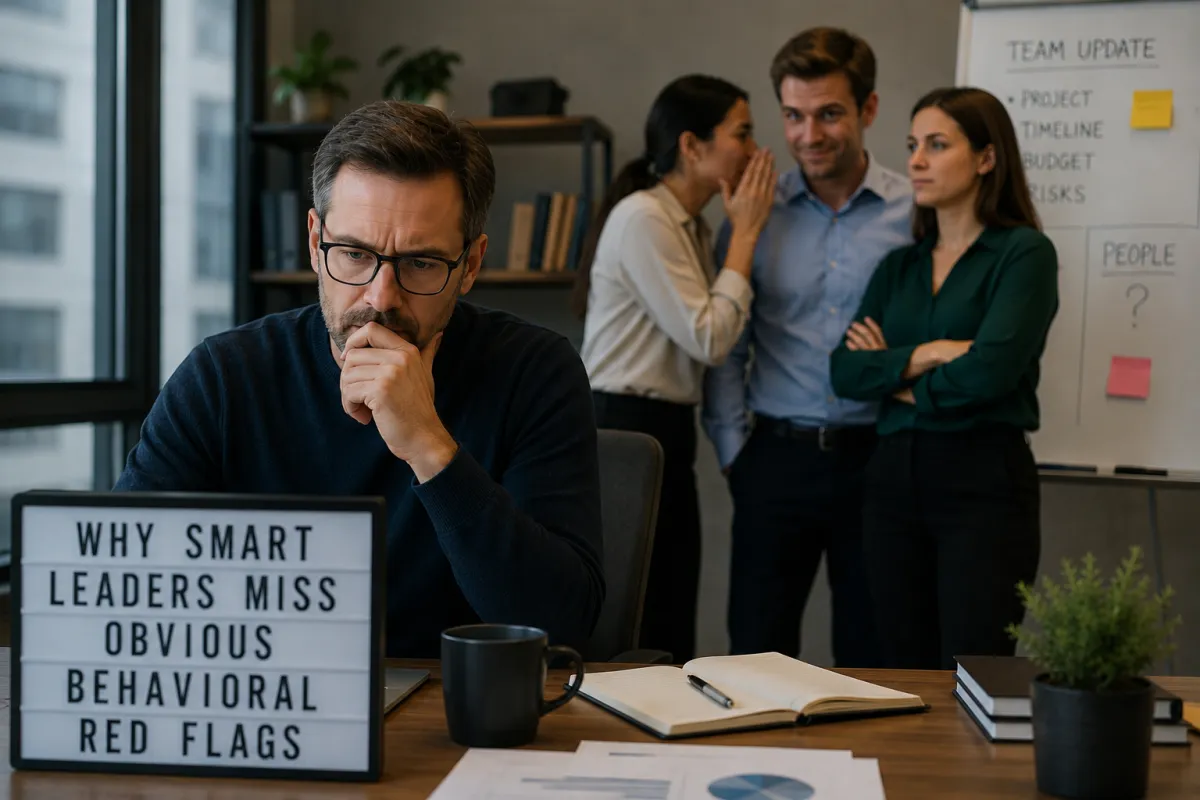 The Leaders Who See It Coming Are Watching Something Completely Different