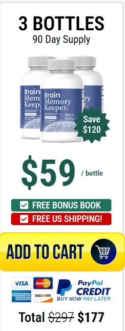 Brain Memory Keeper 3 Bottle