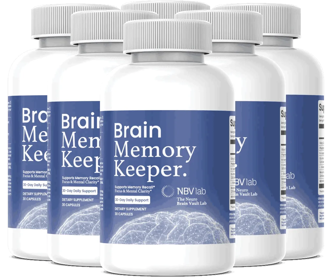 Brain Memory Keeper 6 Bottle