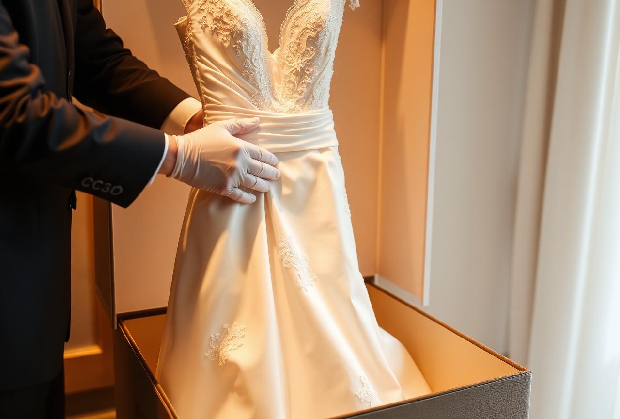 Wedding dress preservation in Lincoln NE