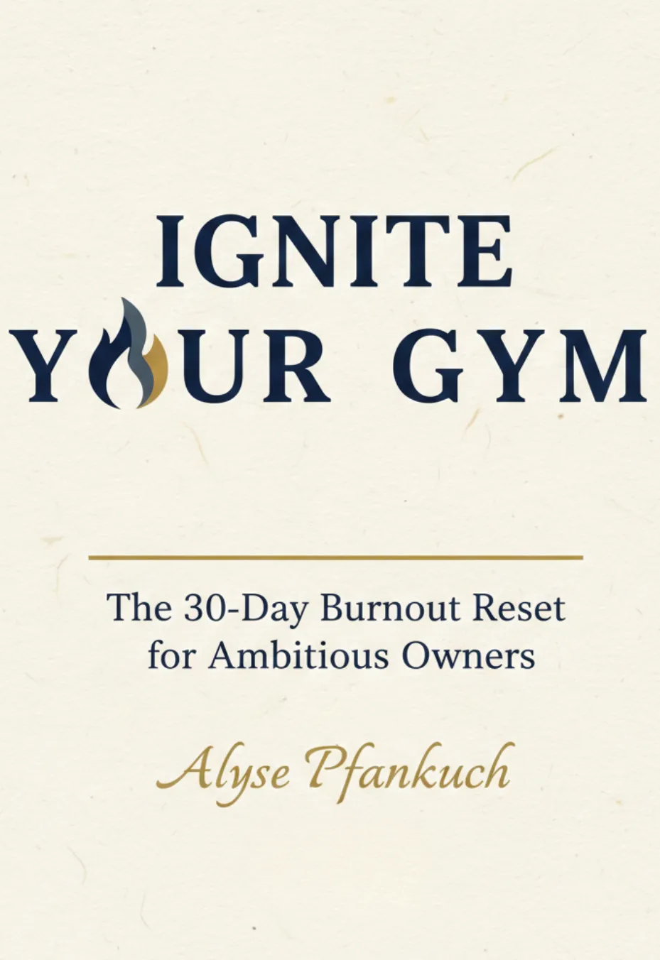 Ignite Your Gym Book Cover