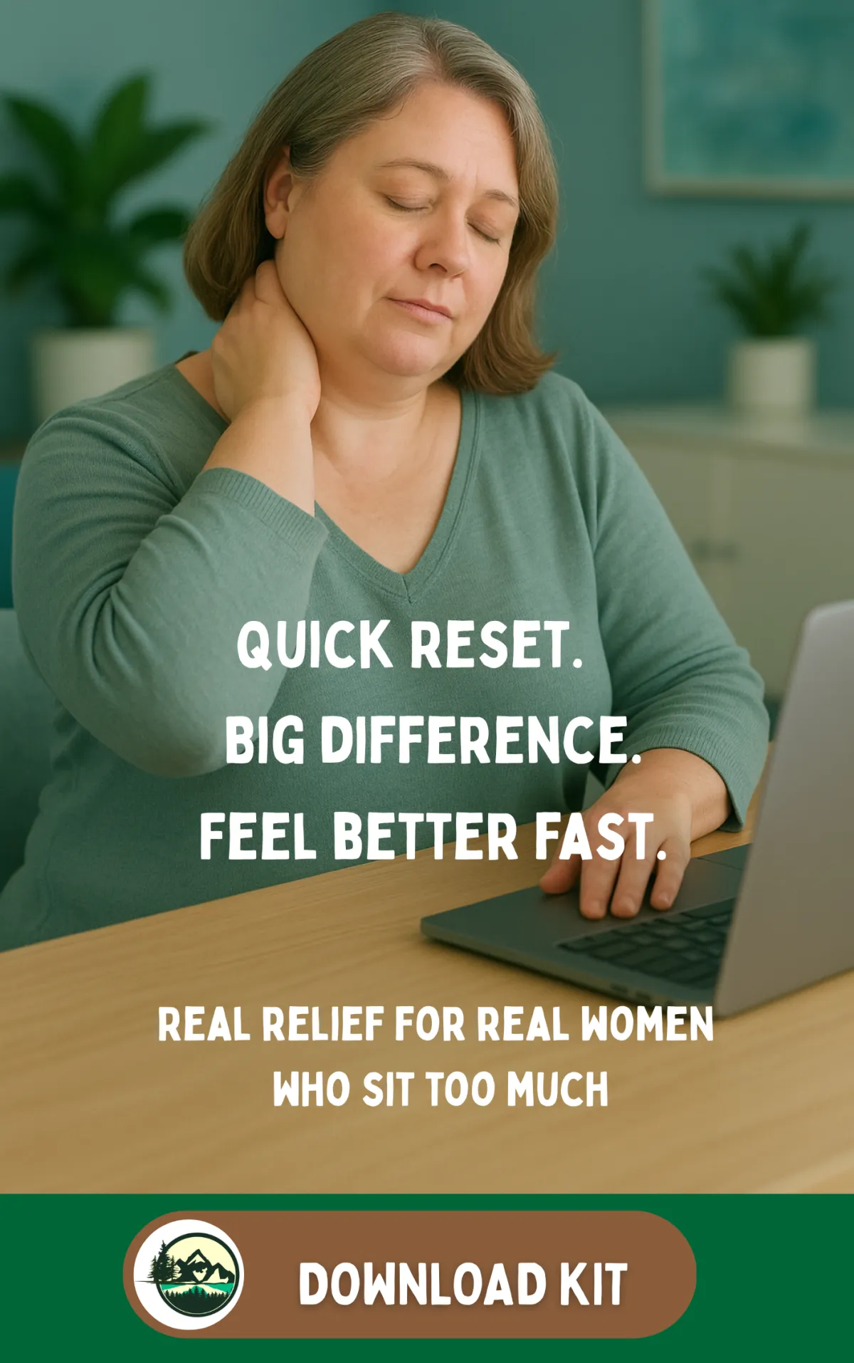 massage, sore neck, desk job, sitting, relief