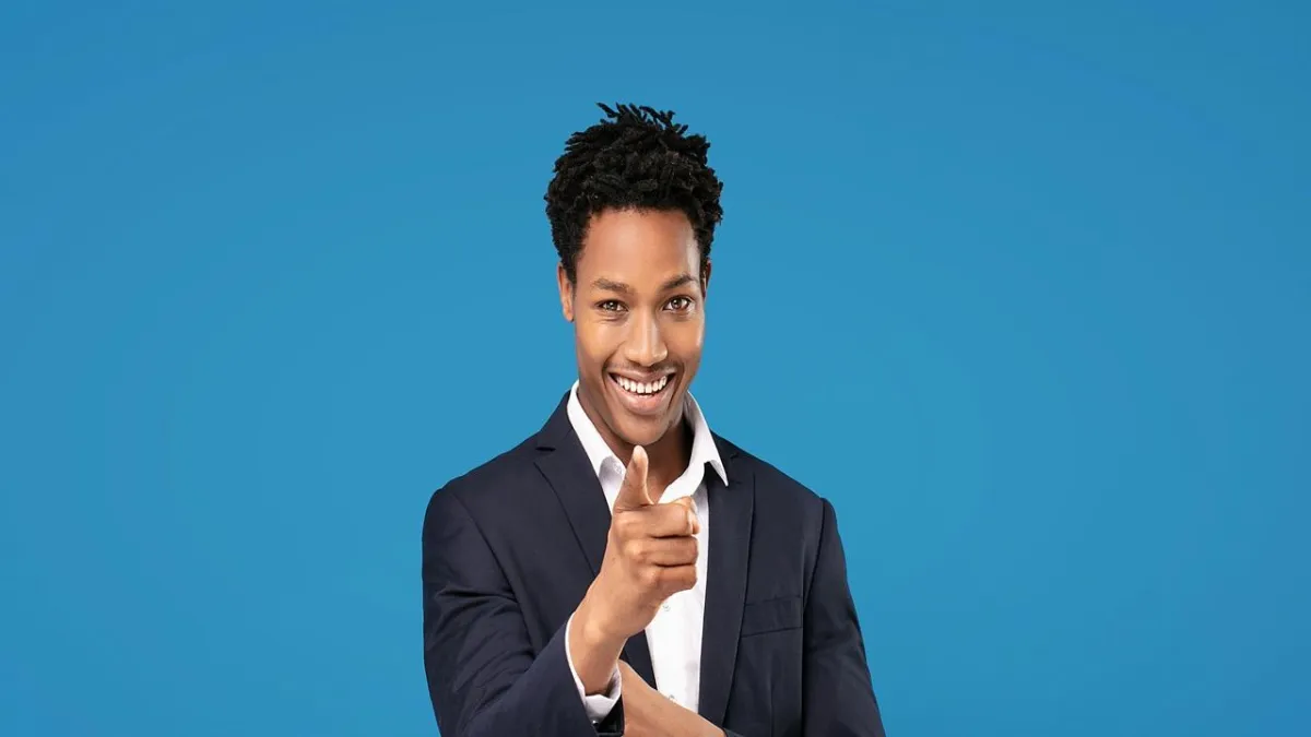 silver and black round analog watch