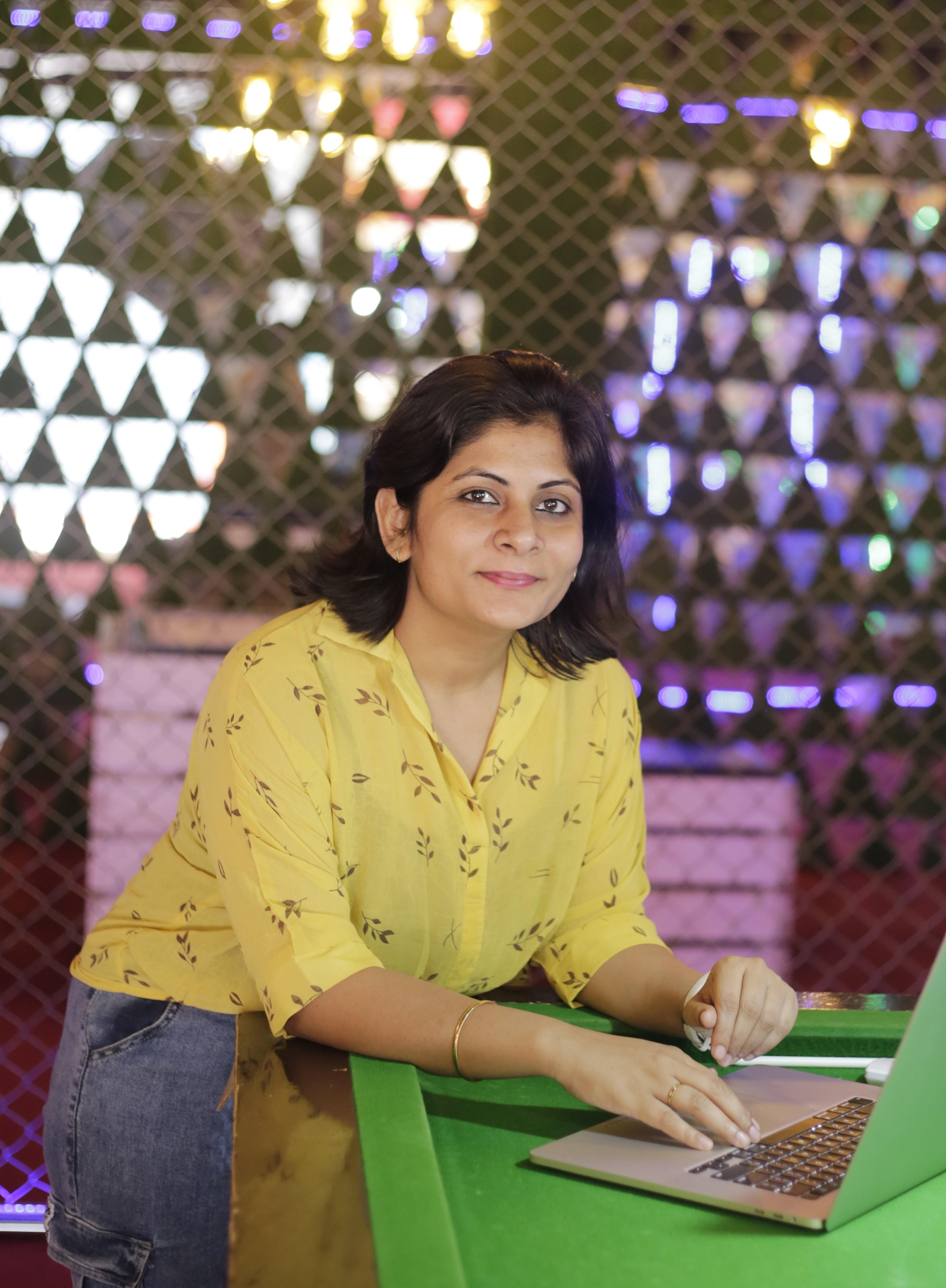 Woman working