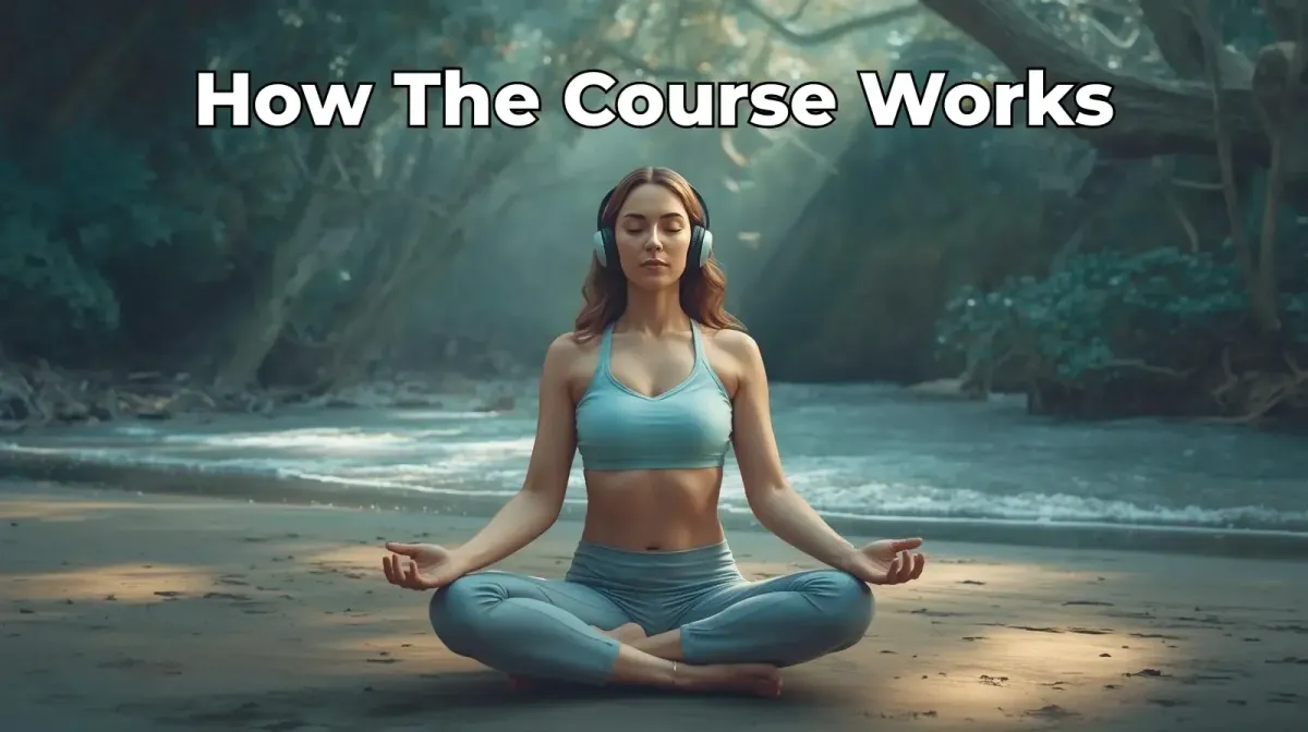 Chakra Meditations course is for you if you want to relax more deepl