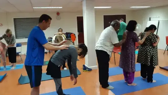 Chair-friendly gentle exercise class KT3 4HL