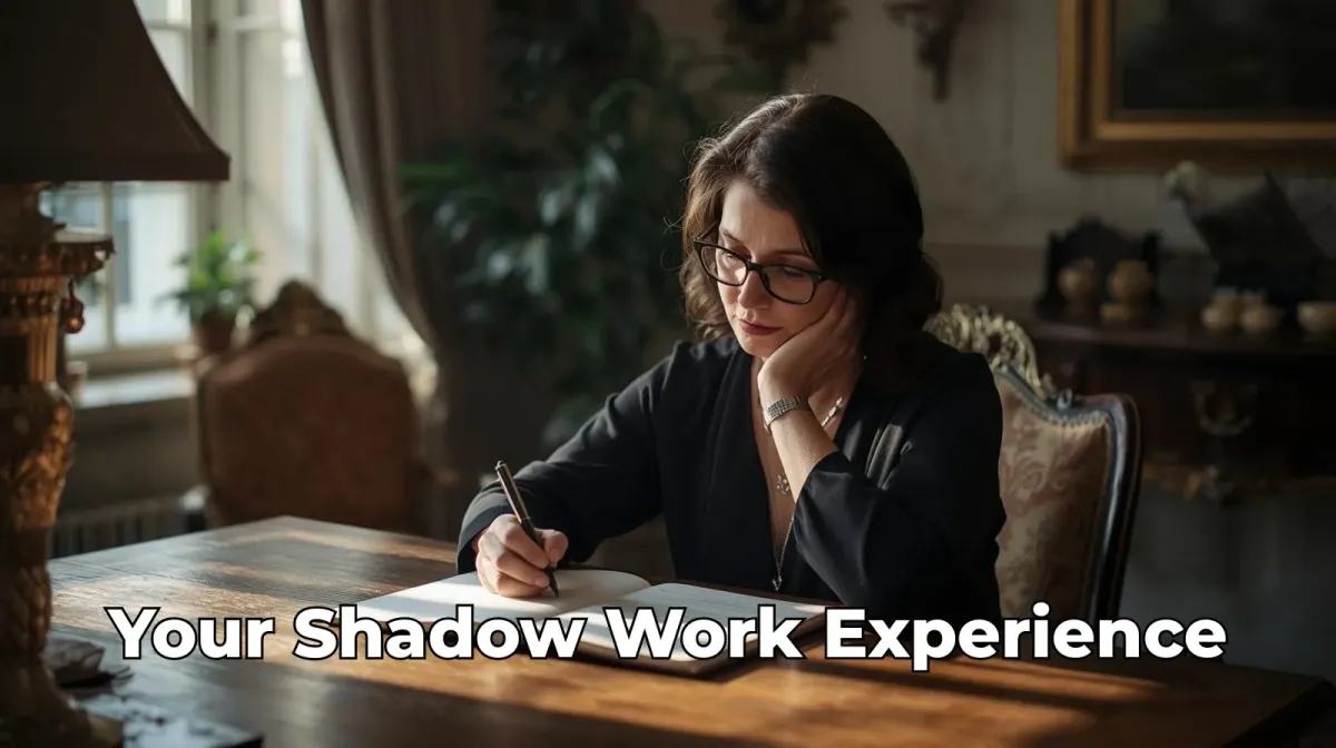 It's about your shadow work experience