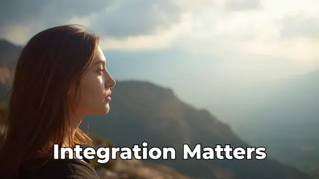 Shadow Work: Understand why integration matters more than intensity