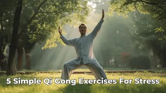 5 Simple Qi Gong Exercises To Ease Stress At Home