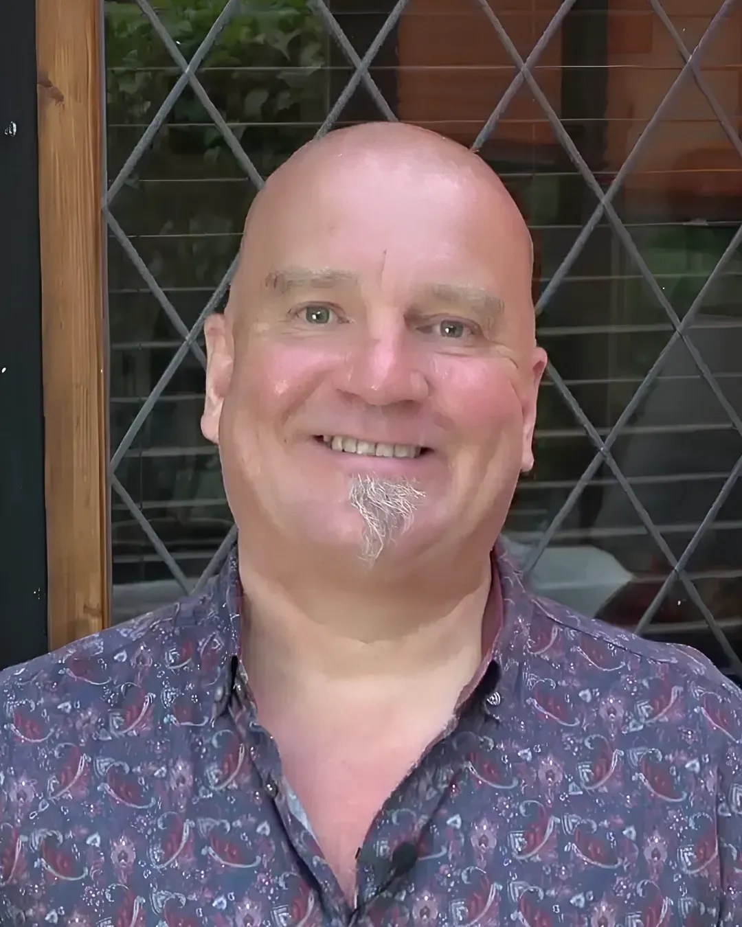 Peter Paul Parker in a conservatory