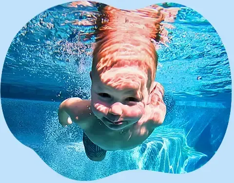 Infant Survival Swim Lessons Student