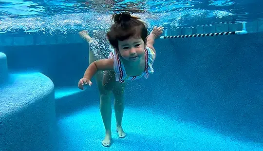 Infant Aquatics Survival Swim Program
