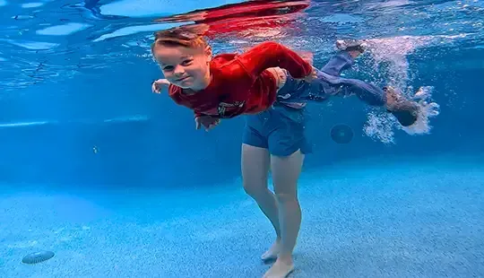 Infant Aquatics Survival Swim Program Refresher