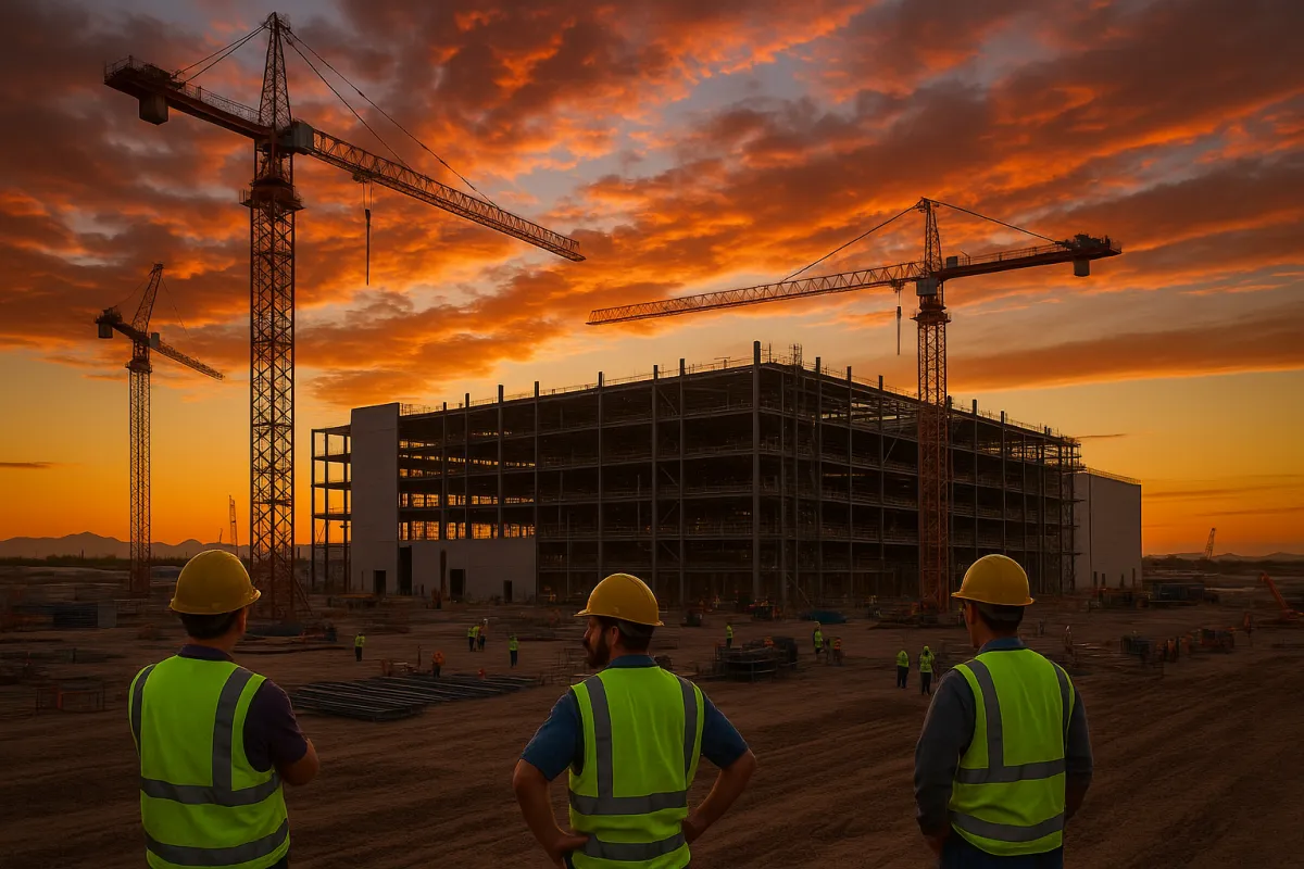 Arizona semiconductor and industrial construction projects driving the state’s $200 billion development boom