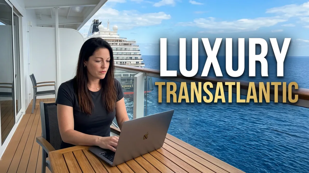Dr. Krystal sits down with Meredith, an experienced solo cruiser with nearly 40 voyages under her belt, to discuss her unforgettable 13-night transatlantic sailing aboard Explora Journeys.