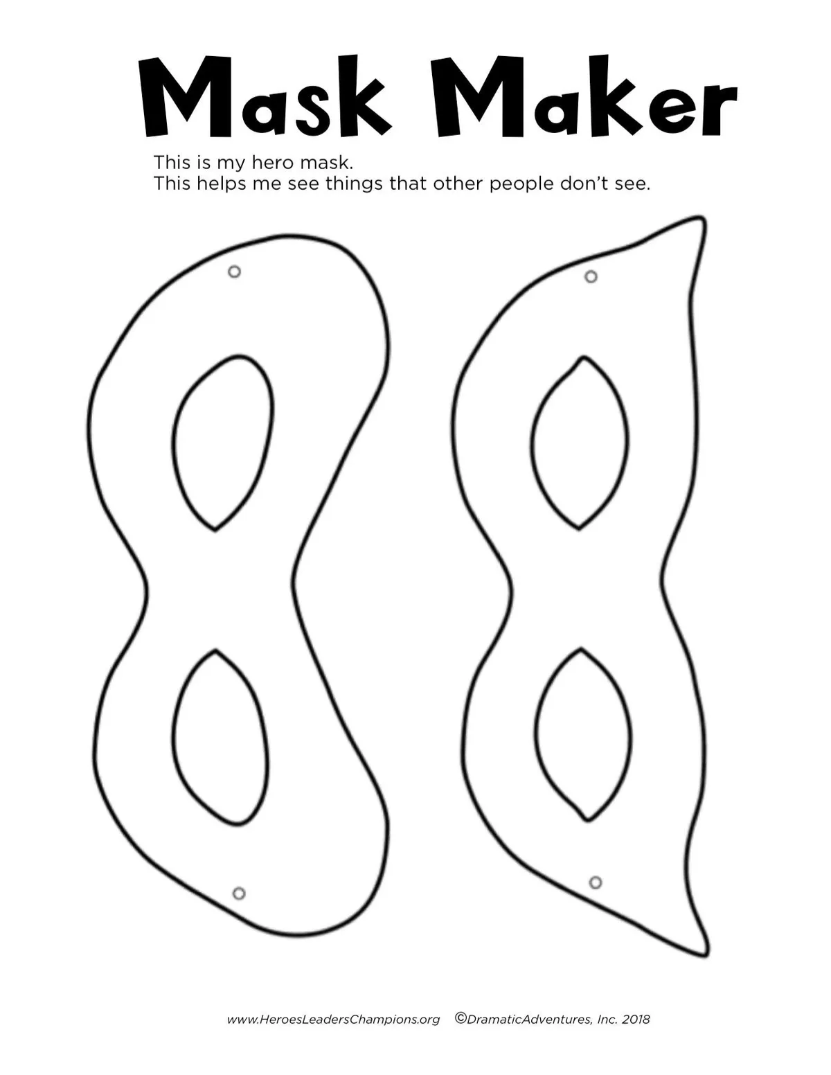 Mask Maker play page