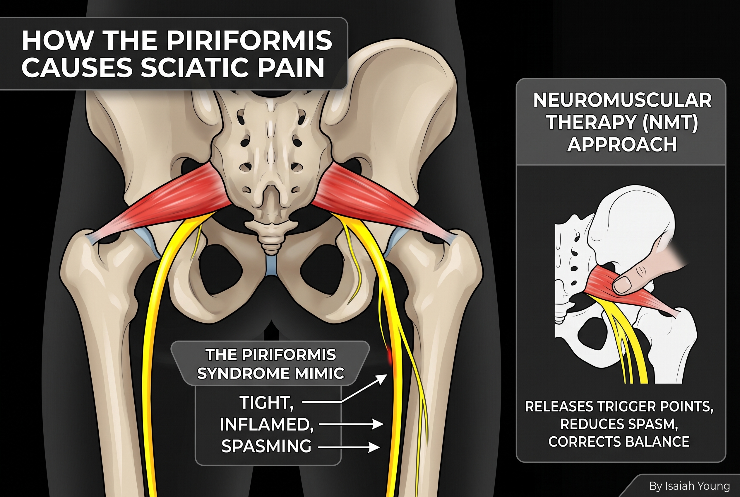 How the Piriformis Causes Sciatic Pain