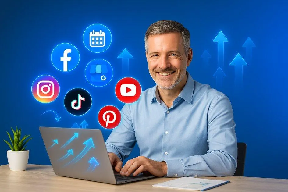 Social media automation and strategy for small business growth
