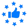 Real time notifications alerts for new reviews and feedback so you can respond professionally