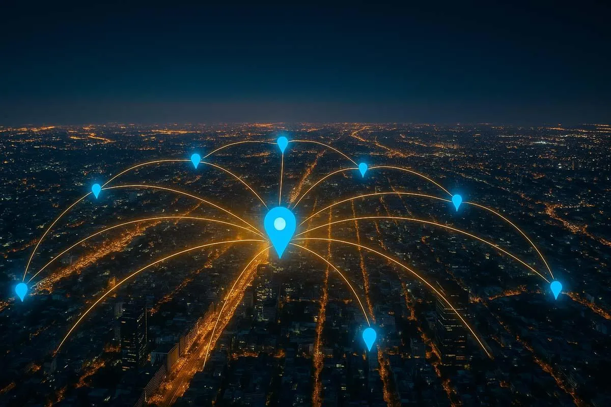 Business directory listings showing across 125+ directories of Google, Apple Maps, Facebook, and Yelp as examples of directory coverage