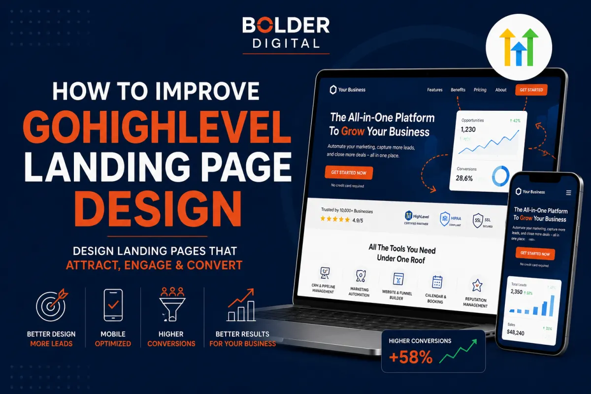 GHL Landing page 
