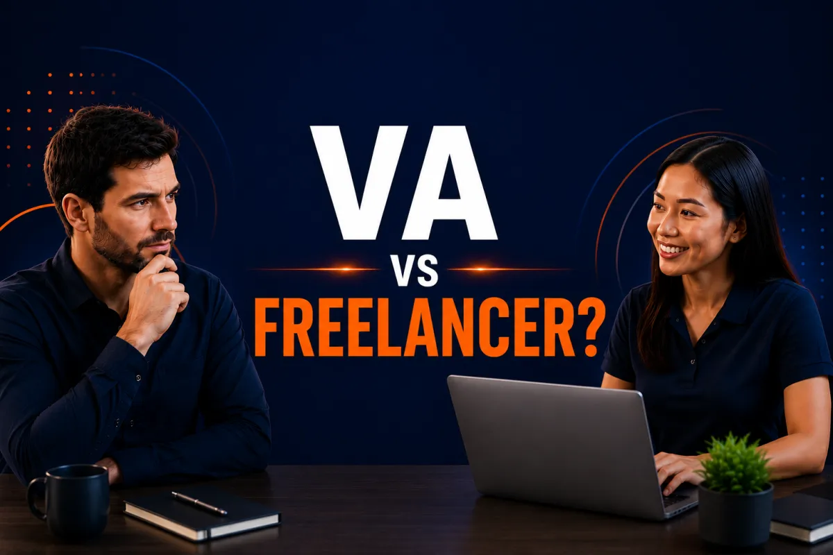 Virtual assistant vs freelancer