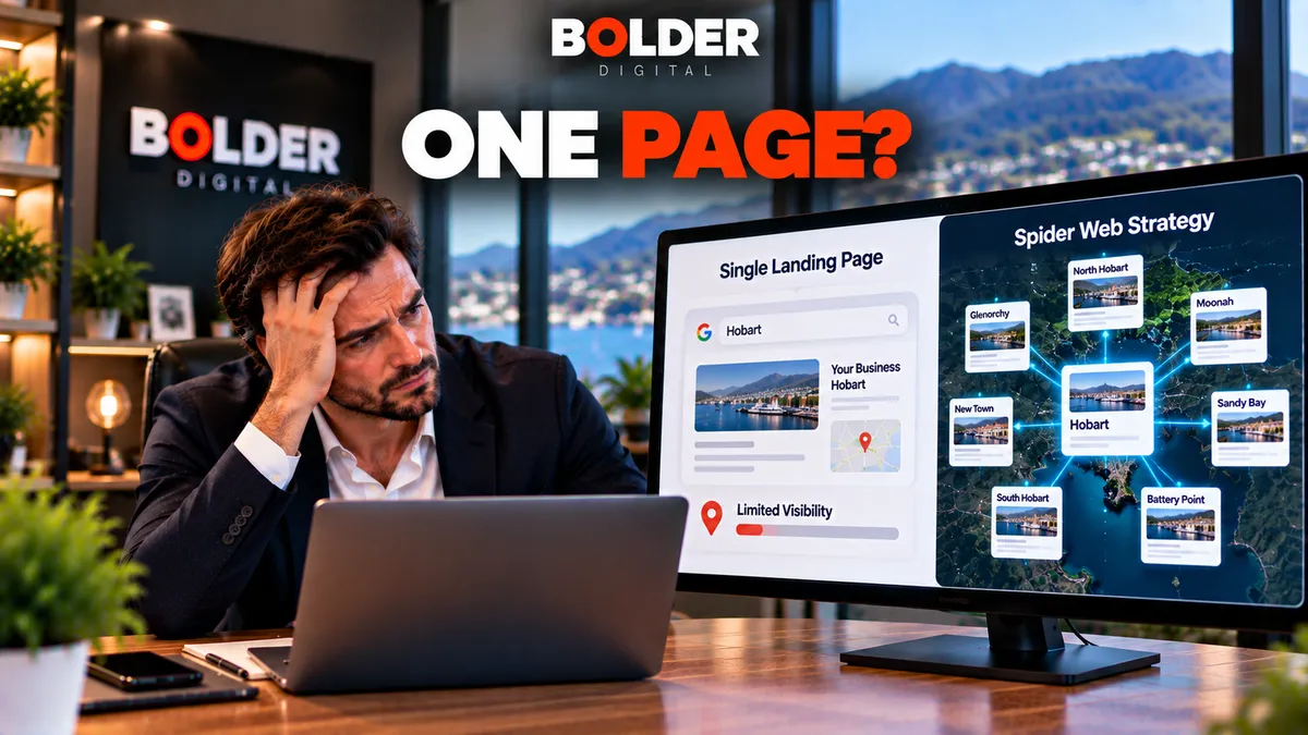 Local SEO Hobart: Why the Spider Web Strategy Beats a Single Landing Page