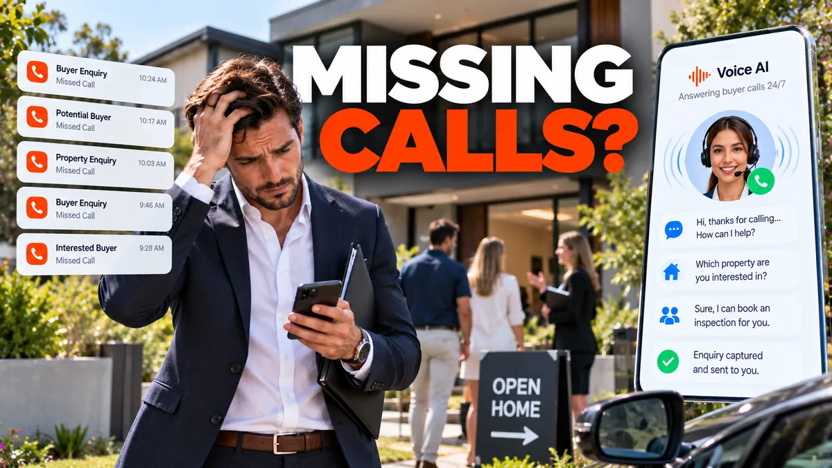 Voice AI for Real Estate Agents: Capturing Buyer Calls on the Go