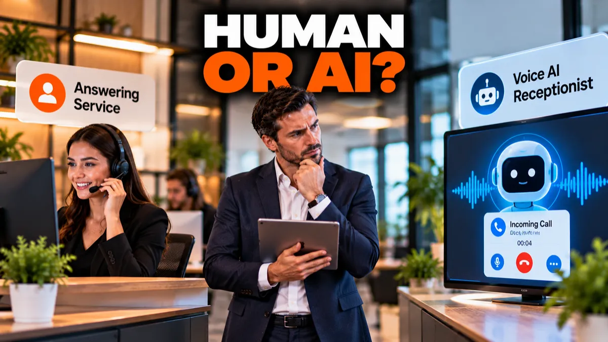 Voice AI vs Answering Service: An Honest, Detailed Comparison