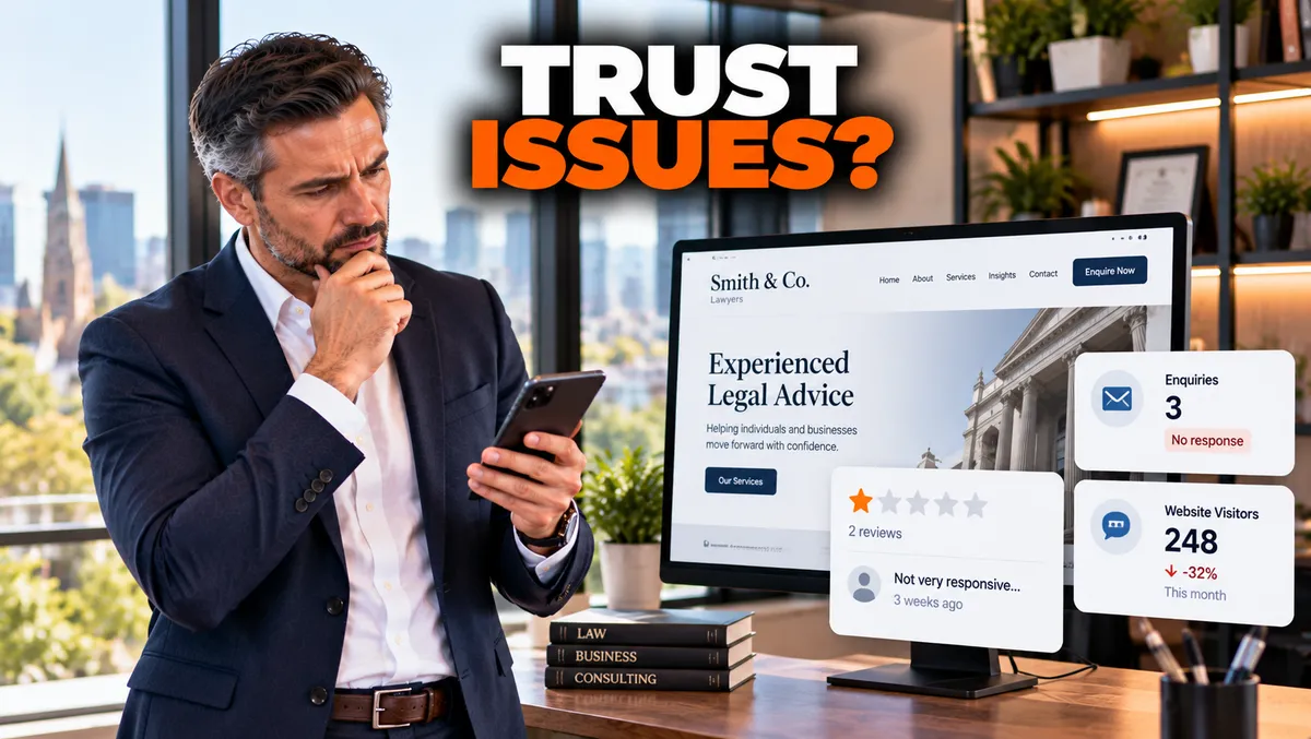 Digital Marketing for Professional Services: Trust Before the First Call