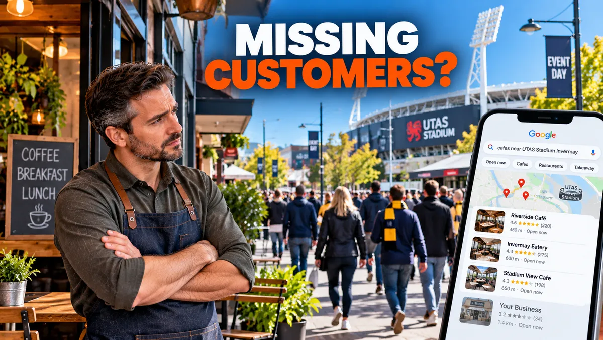 Local SEO Invermay: What Stadium and Event Days Mean for Nearby Businesses