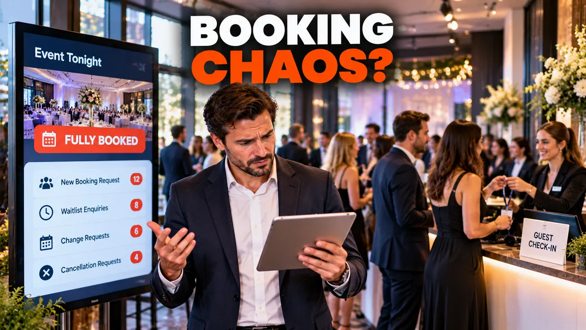 AI Chatbot for Events and Bookings: Capacity, Waitlists, and Changes