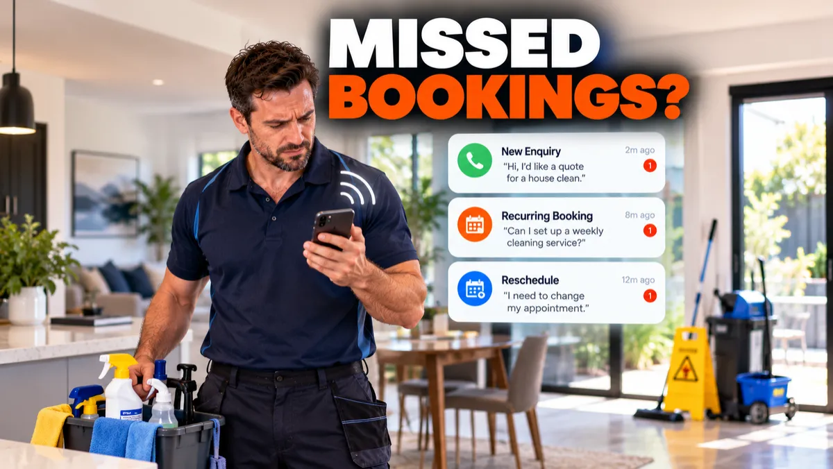 Voice AI for Cleaning and Home Services: Quotes, Recurring Bookings, and Rescheduling