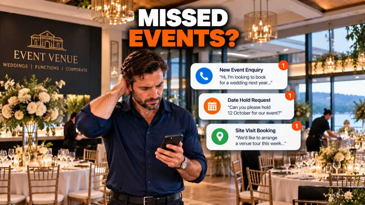 Voice AI for Event Venues and Function Centres: Enquiries, Date Holds, and Site Visits