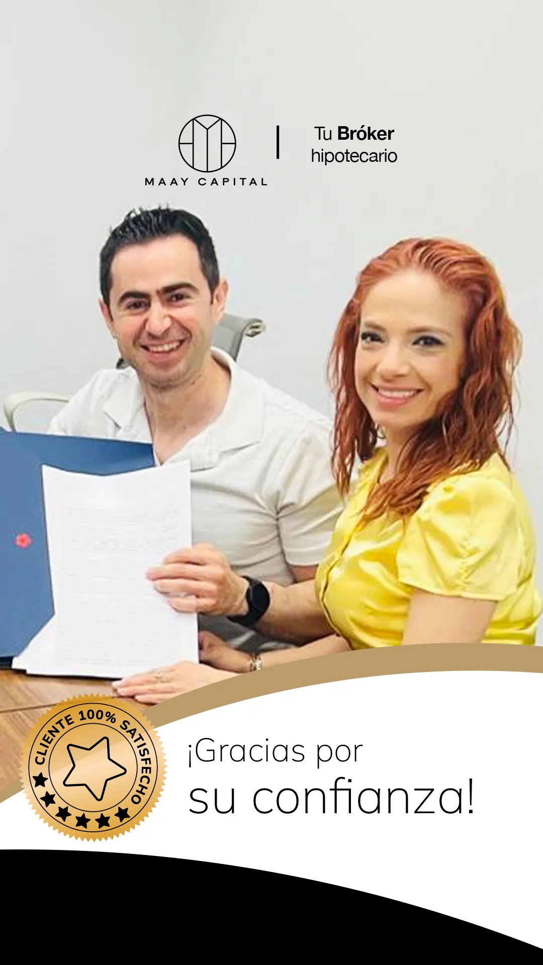 Familia satisfecha Maay Capital