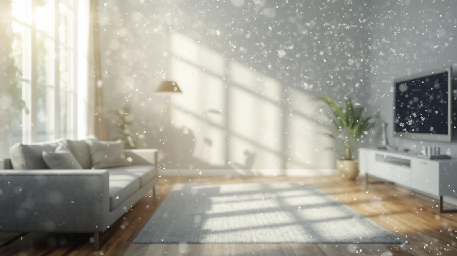 Ruhiger Schlafbereich mit sauberer Raumluft und natürlicher Atmosphäre