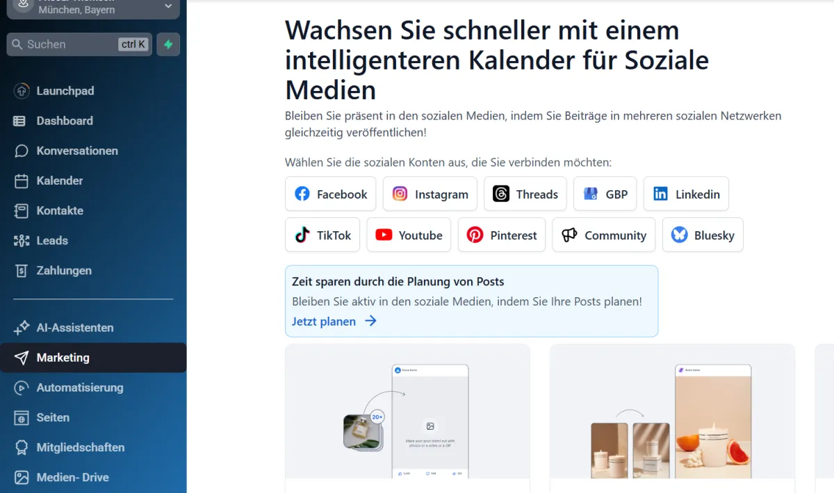Gefunden werden auf Google als Studio