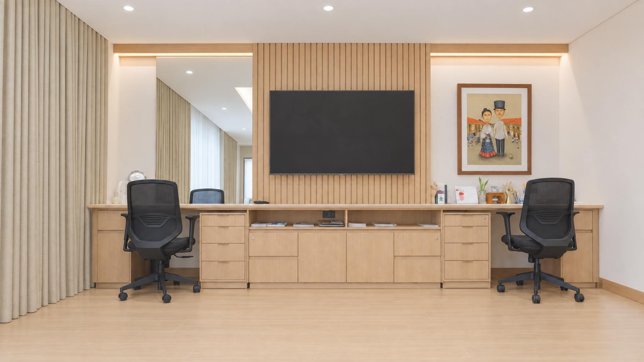 Cabinets, Closets & Vanities for an Interior Designer's Own Home